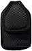 (V2/Black) Classic Premium Nylon Pouch Case with Belt Clip for Medtronic Minimed Insulin Pump (530G /630G /640G /670G/) -SNK Retail Packaging
