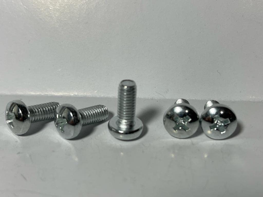 200 License Plate Screws for Car Dealerships #1726 | Best for BMW | 5mm x 14mm Metrics | Phillips Pan Head | 100 per Box x 2 for $25.99