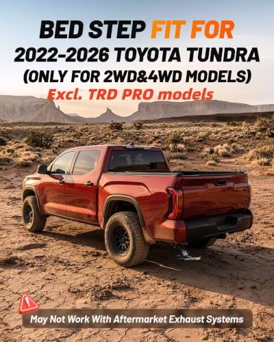 Image of WOLFBOX Truck Bed Step for 2022-2026 Toyota Tundra