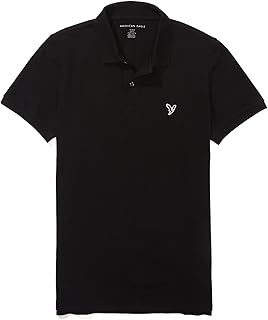 تيشرت بولو مرن بقصة ضيقة للرجال من امريكان ايجل، U-1165-9146-001