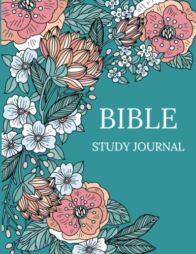 Bible Study Journal: Scripture Notes Bible Study Notebook – A Notebook for Recording Scripture and Sermon Notes, Weekly Prayer List Notebook – Bible Journaling Kit for Women
