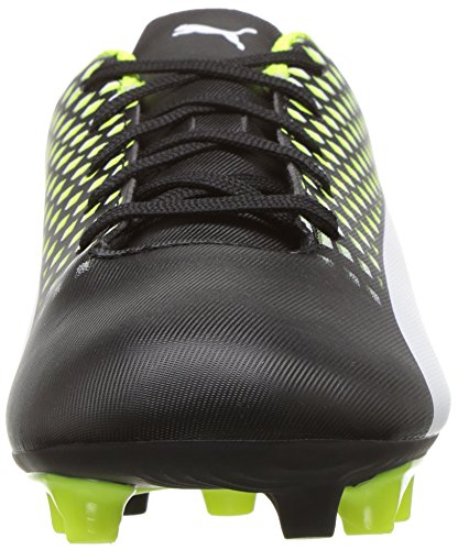 PUMA Kids' Adreno III FG Soccer-Shoes,Puma Black-Puma White-Safety Yellow,3.5 M US Big Kid2