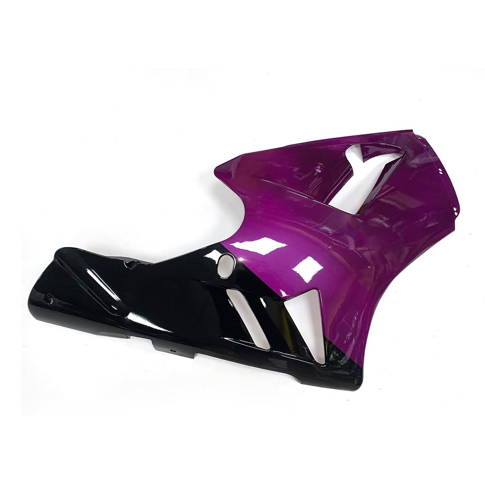 Kawasaki ZX12R ABS Plastic Fairing Kit Black Purple ABS Plastic
