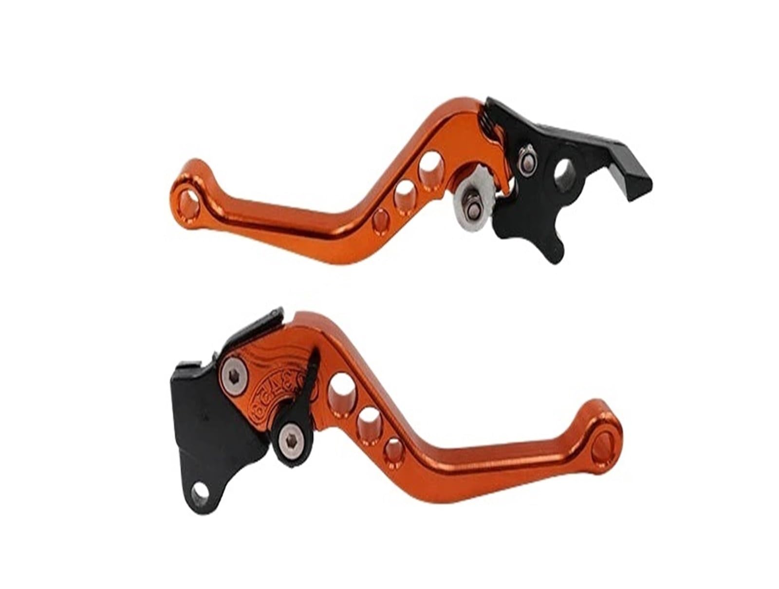 WKDYRIWO Motorcycle Brake Handle Motorbike Modification CNC Clutch Drum Lever Adjustable Handlebar Set Levers Bar Motorcycle Brake Clutch Levers