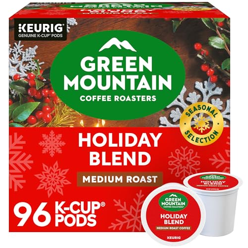 Image of Green Mountain Coffee Roasters Holiday Blend, Keurig Single Serve K-Cup Pods, 96 Count