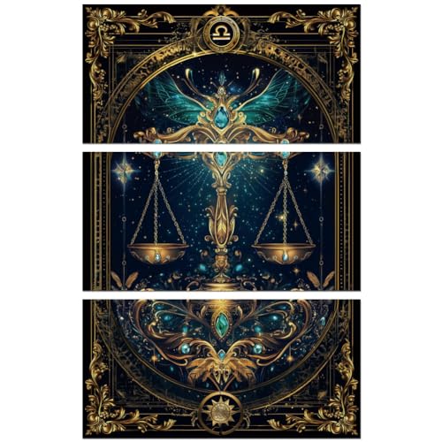 Peacoblue Rub on Transfer Sticker for Furniture Crafts Decor 6"x12" Libra