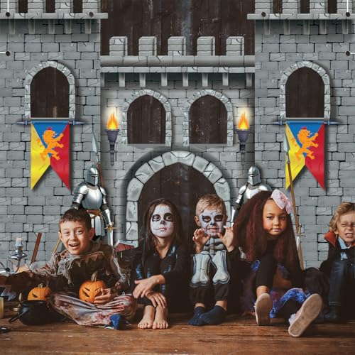 Fondo Fotográfico Castillo Medieval 49x71 in miniatura 4