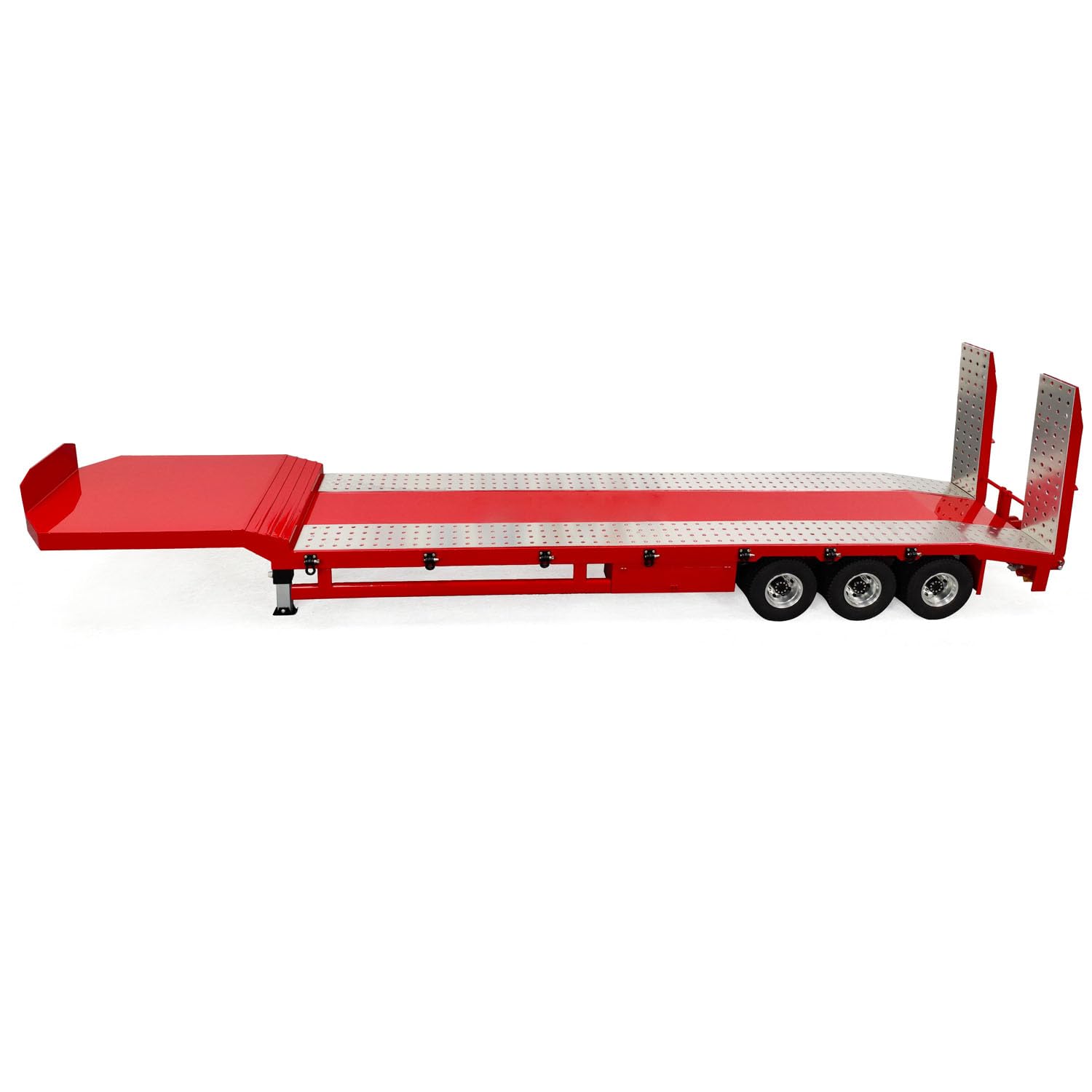 1 14 Metal Trailer Electric Lifting Legs Tailboard for Radio Control Tractor Car for Adult Hobby