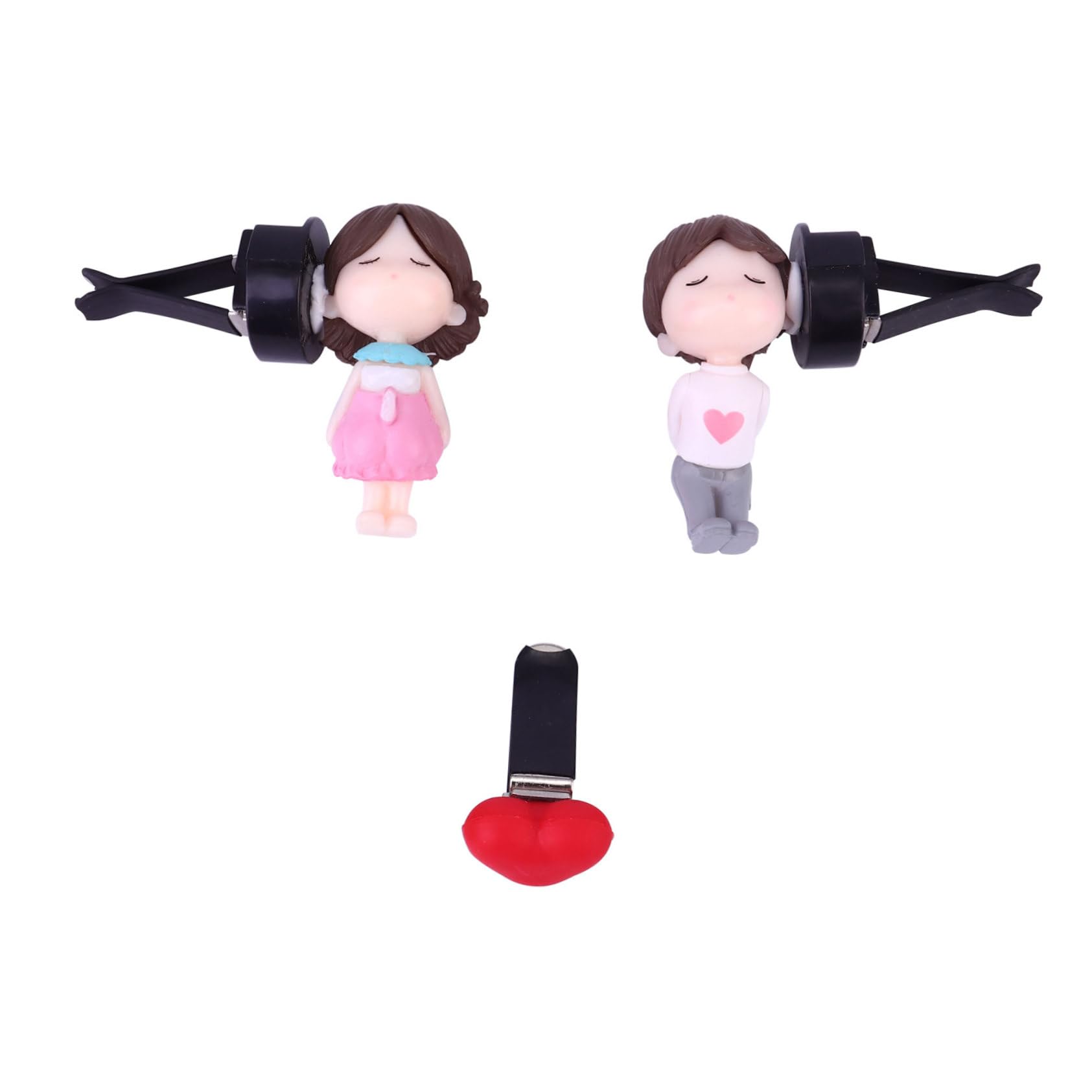 SOLUSTRE 3sets Clip Profumo Auto Cartoon Con Design Diffusore Per Auto Decorazione Elegante e Funzionale Facile Da Usare e Casa Per Amici e Famiglia