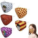 Gyothrig Reusable Face Mask with Adjustable Ear Loops, Red Funny Designer Breathable Cute Washable Fabric mascaras para niños, Madks Facemask for Gift