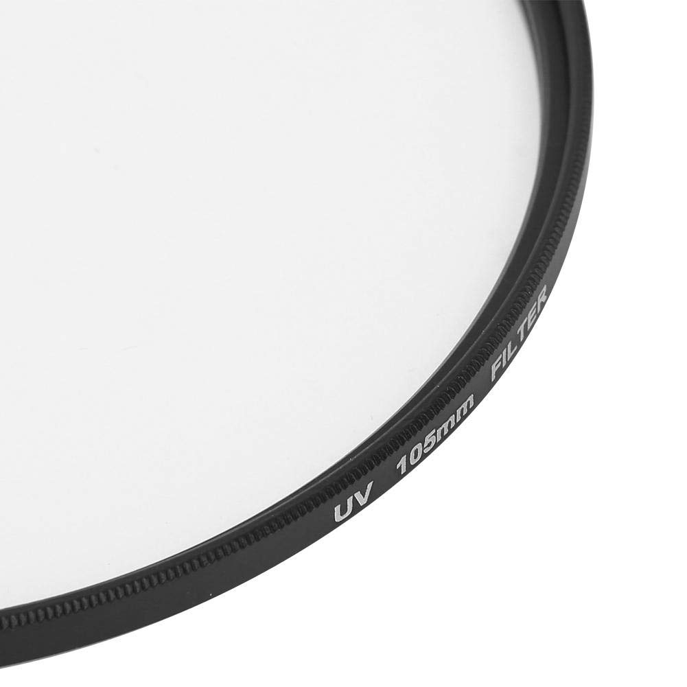 Filtro per lenti UV con fotocamera protettiva da 105 mm, vetro ottico resistente migliora la chiarezza, per per per reflex digitale per la fotografia di neve in
