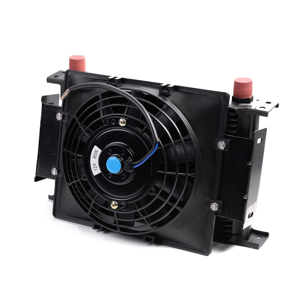 25 Row 10AN Universal Engine Transmission Oil Cooler +7