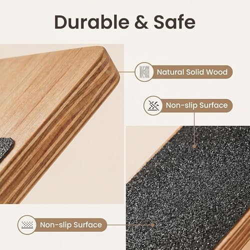 Tabla inclinada ajustable madera 16.5"×12" para estiramiento miniatura 3