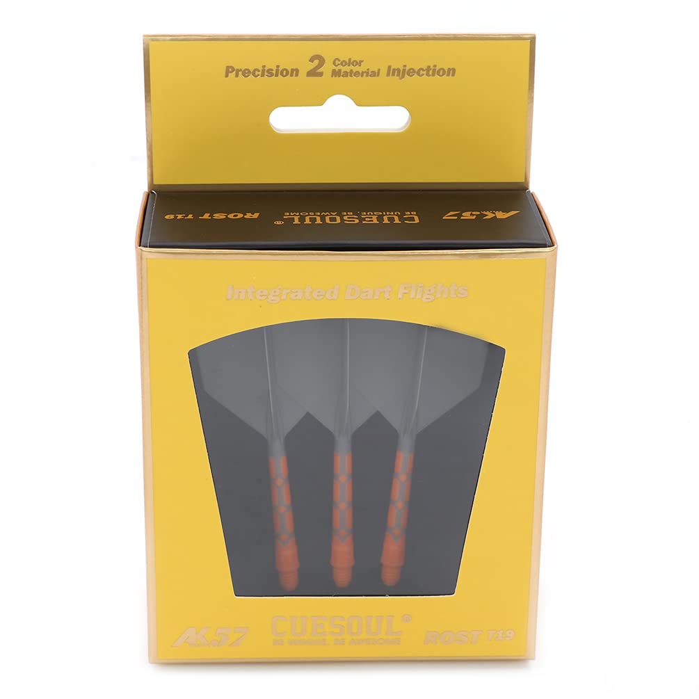 CUESOUL ROST T19 Integrated Dart Shaft and Flights Big Wing Shape,Set of 3 โ image 1