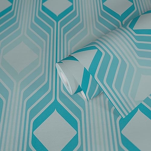 Papier peint rétro intissé lavable pour masquer les défauts