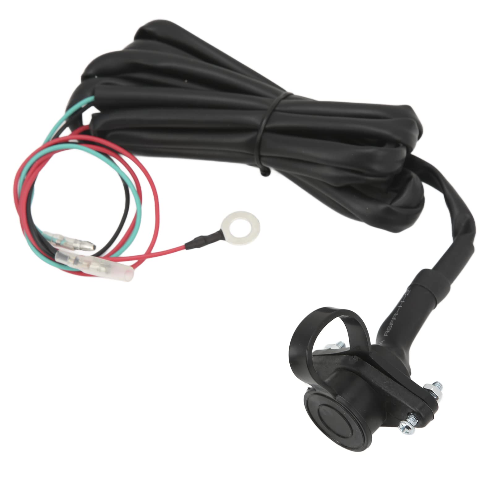 Dioche TéléCommande de Treuil Portable à 3 Broches Tr12 V avec Câble de 2,7 M – Conception électrique Manuelle étanche pour ATV UTV – Interrupteur de Commande de Treuil Sûr et Durable