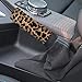 Horeset Leopard Print Handbrake and Gear Shift Knob Cover 2 Piece Anti-Slip Comfort Automobile Hand Brake Cover Car Interior Accessories for SUV,Sedan,Truck,Van