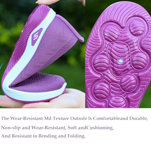 Orthopedic Shoes for Women Wide Width Breathable Walking Comfortable Slip on Non Slip Food Service Lightweight Arch Support Sneakers4