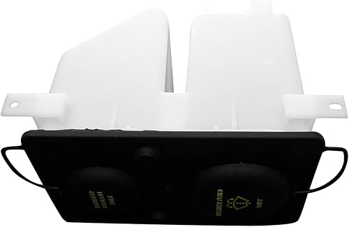 Vista 320 de TRQ Depósito de limpiaparabrisas compatible con Chevrolet Cruze 2016-2019 con luces antiniebla GM1288252 84036025 23365281PFM