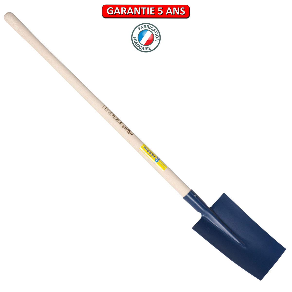 Outils perrin Senlis Bêche Classique Emmanché Pomme 105, 32cm Largeur