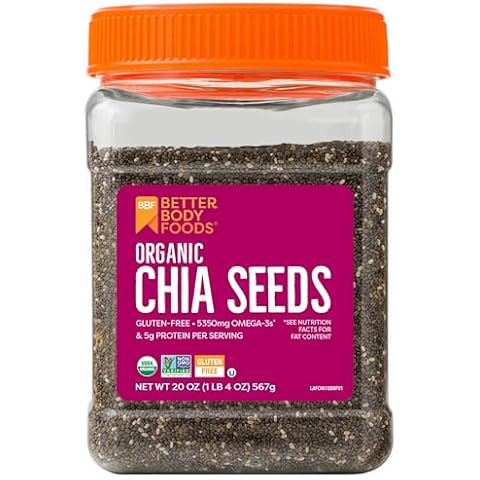 BetterBody Foods Organic Chia Seeds Cover