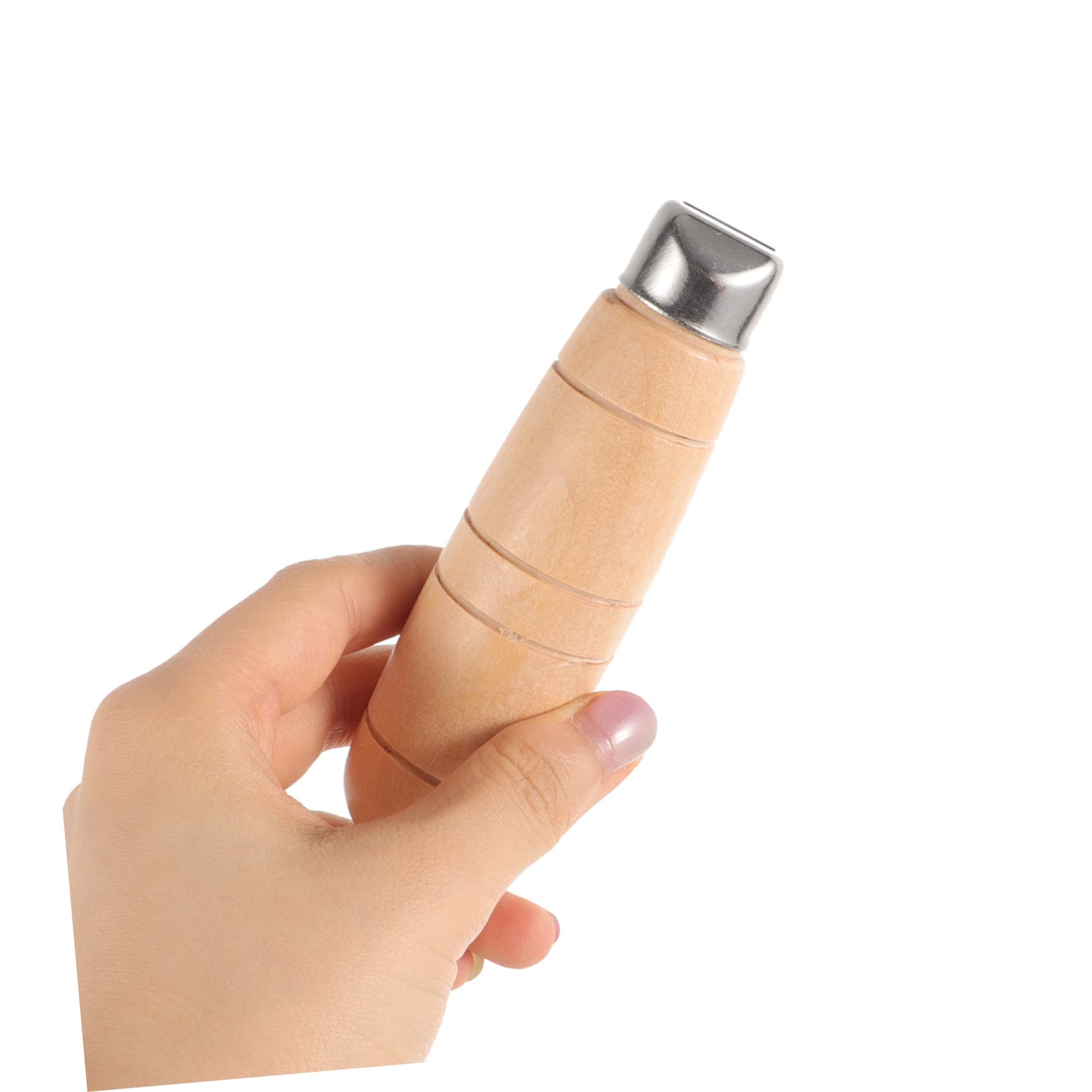 HANABASS 6 Juegos Mango de Repuesto para Cuchillo de Cocina de Madera de Mango Antideslizante Ergonómico para Control al Cortar Verduras para Restaurantes y Doméstico