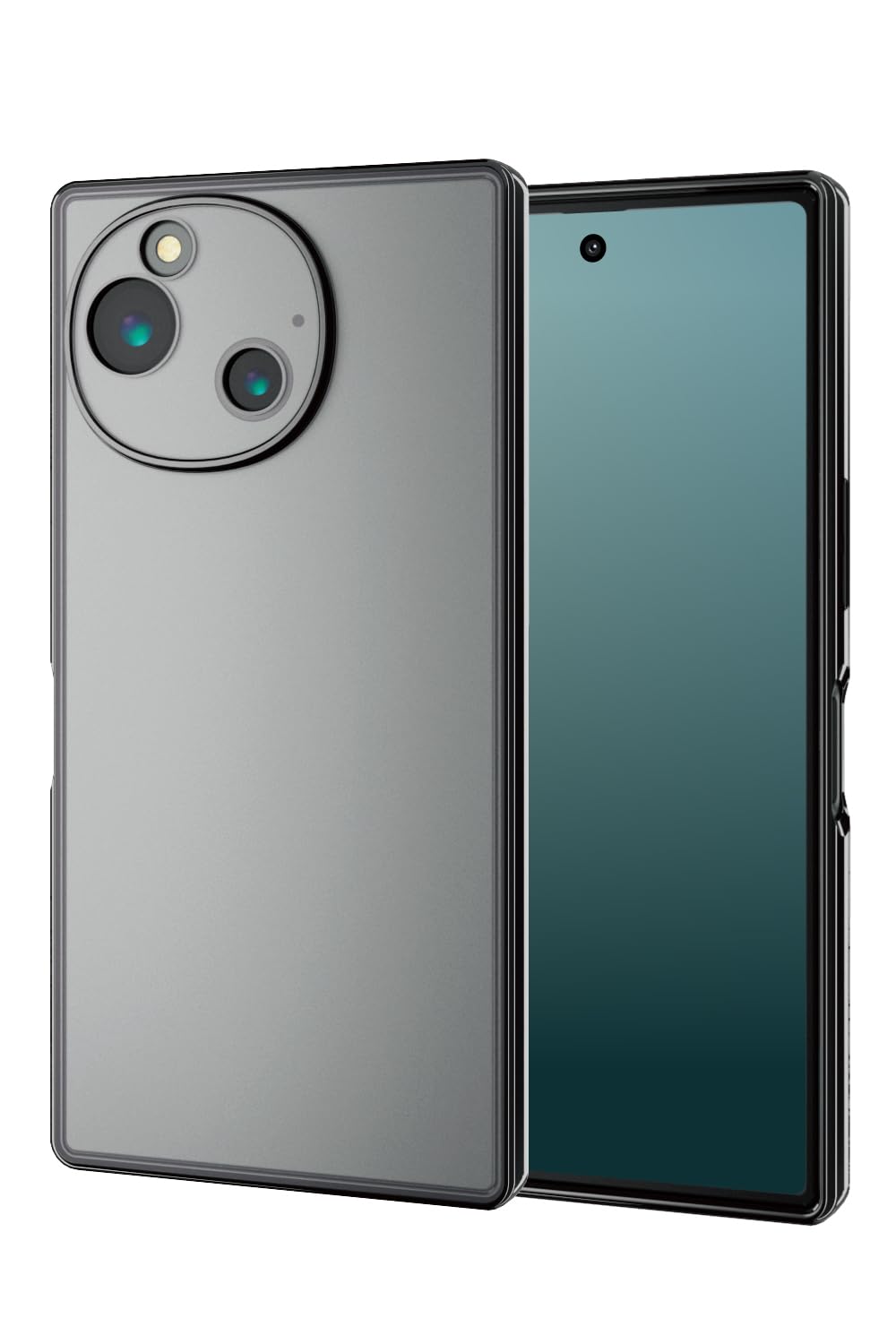 Amazon.co.jp: エレコム AQUOS R9 (SH-51E) ケース カバー 透明 耐衝撃