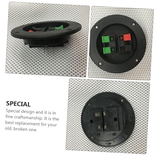 Conectores de altavoz de 4 vías para solucionar el desorden de cables de audio 2