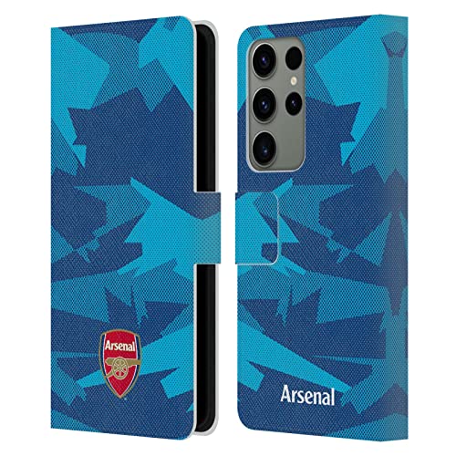 Funda de cuero Arsenal FC para Samsung Galaxy S23 Ultra carcasa tipo libro