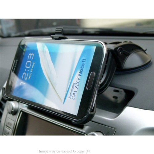 Buybits Samsung Galaxy Note Ii 2 Stick Anywhere Multi Surface Car Mount (Sku 15855) #TOP1