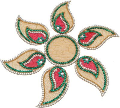 Buy Aapnocrafts Designer Ethnic Collection Floor Rangoli Showpiece - 0. ...