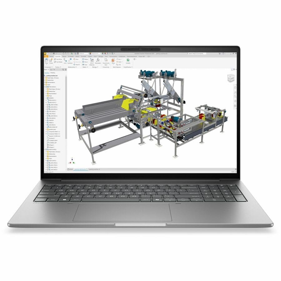 Image of HP ZBook 8 G2a 16 inch Touchscreen Copilot+ PC Mobile Workstation - WUXGA - 60 Hz - AMD Ryzen AI 9 HX PRO Ryzen AI PRO 400 Series 470-32 GB - 512 GB SSD - Meteor Silver - AMD Chip - 1920 x 1200 - Window