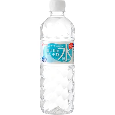アイリスオーヤマ 天然水 500ml ×24本 富士山の天然水 バナジウム含有 水 ミネラルウォーター ペットボトル 静岡県産 ケース 500ミリリットル ボト …