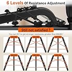 ERGOLIFE 6 Resistances Hip Abduction Machine for Home Office Inner Thigh Exercise Equipment Glute Training Machine for Sedentary/Postpartum Recovery - Image 3