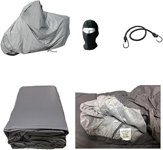 COMPATIBLE WITH HONDA S WING 125 MOTORCYCLE COVER FLEECE 100% WATERPROOF ANTI-HAIL 250G CAPPOTTA XL FOR MOTORCYCLE MAXISCOOTER AND MAXIMOTO 246X105X127
