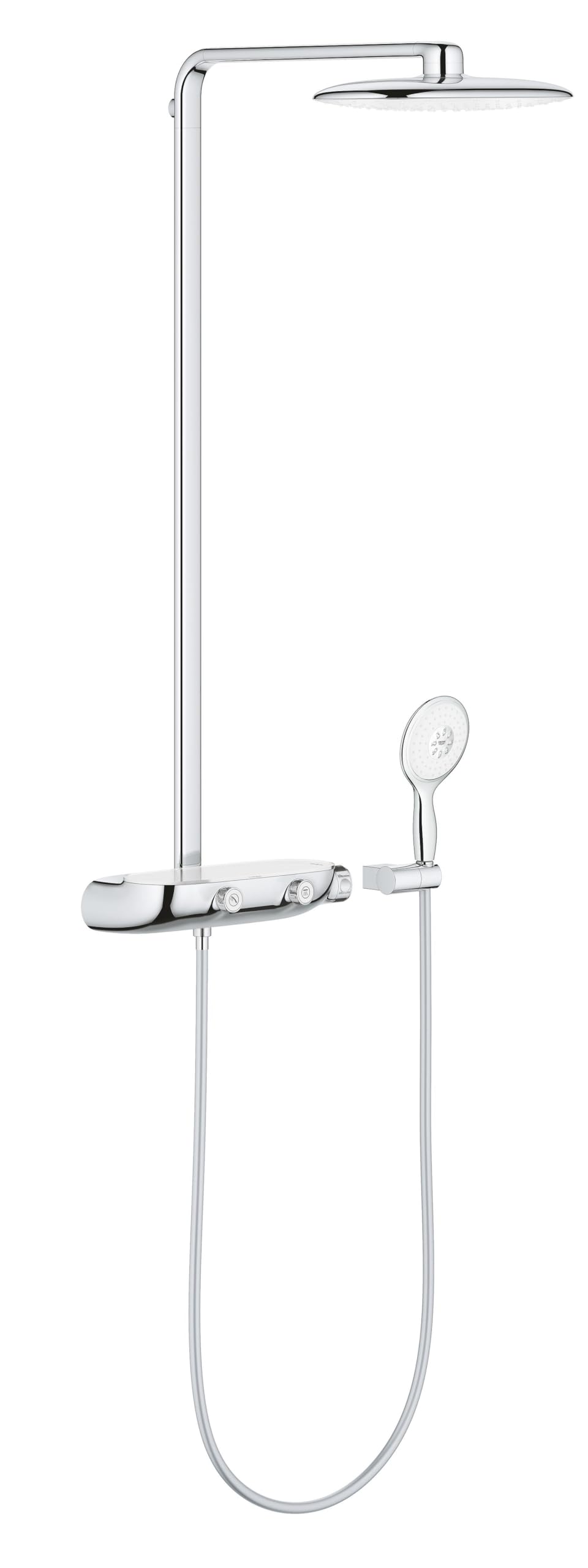 Grohe Rainshower System SmartControl 360 Mono Shower System with Thermostat for Wall Mounting – 1 Piece 26361LS0