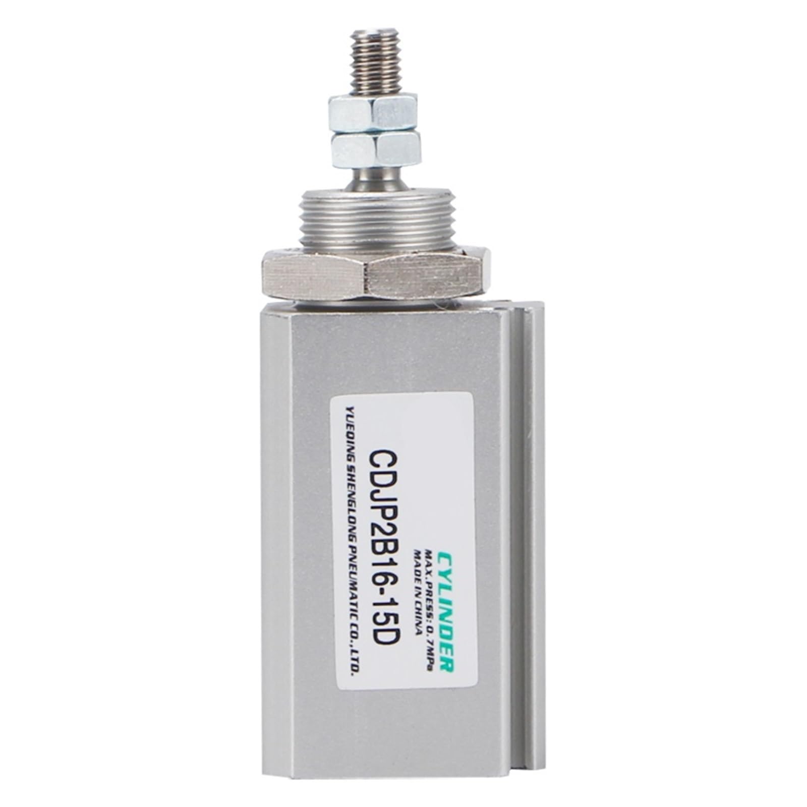 Cilindro de pasador CJP2B6-10D de doble efecto con vástago simple cilíndrico mini