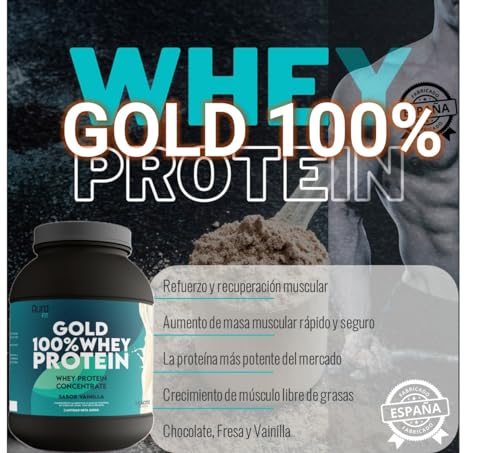 Gold-100-Whey-Protein-Proteina-Whey-Sabor-Chocolate-Fresa-y-Vainilla-Aumento-de-Masa-Muscular-Proteina-en-Polvo-para-Recuperacion-muscular-Vainilla