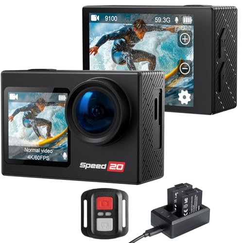 Amazon | Hiicam speed20 アクションカメラ 水中カメラ ウェアラブル