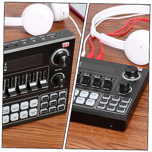 COOPHYA placa de som ao trocador de som placa de som do telefone Mixer de áudio portátil para celula