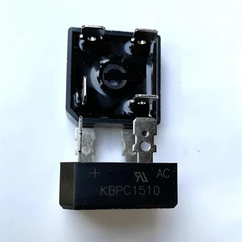 50pcs/Lot KBPC1510 Rectifier Bridge Stack One-Way Square Bridge Black 15A 1000V