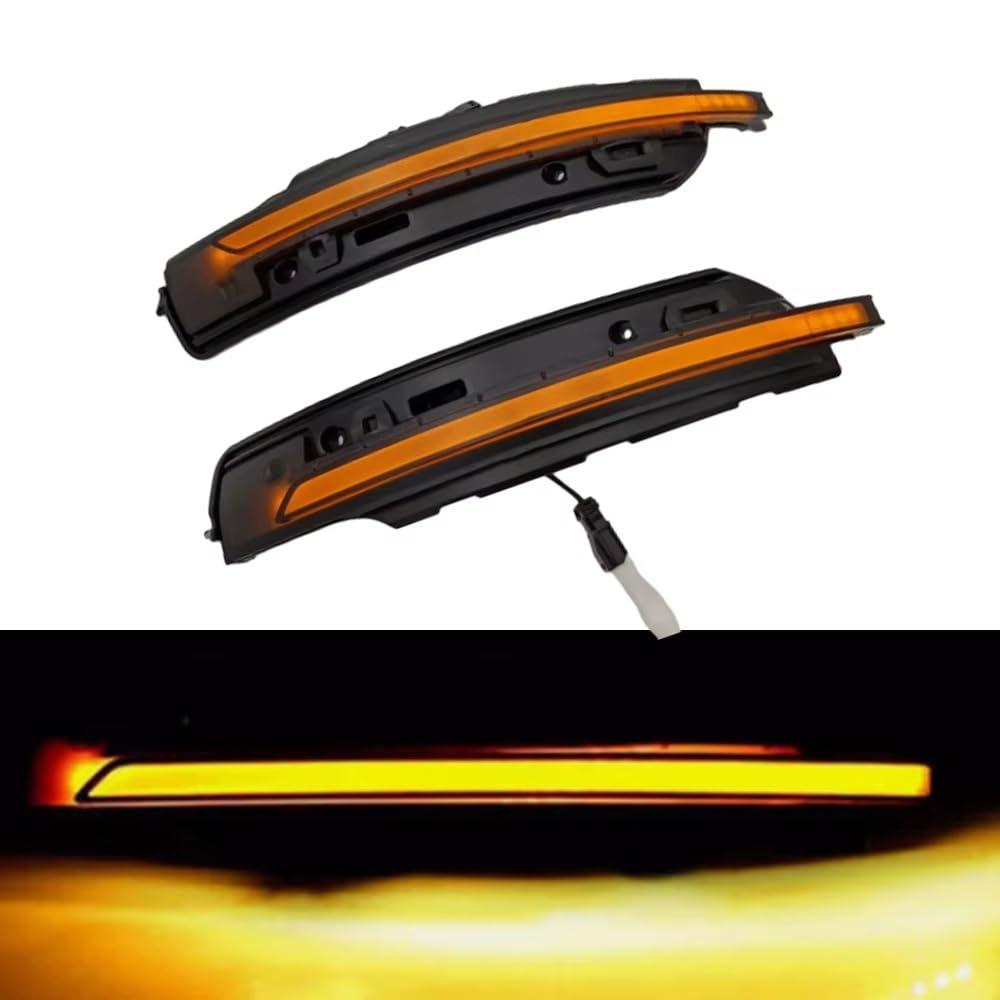 intermitentes laterales LED dinámicos 95B949101 95B949102 2 Uds Coche LED Espejo Retrovisor Intermitente Lámpara Indicadora Señal De Giro Para Macan 2014-2020