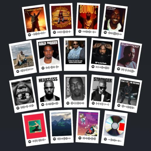 Image of Funk You Store Posters Cards Kit (Set of 15) | Anime Berserk Mini Posters Collage Kit Mini Poster Size (8 x 6 cm) Poster for Phone Accessories, Bedroom, Office, Living room, Dorm room (Kanye)