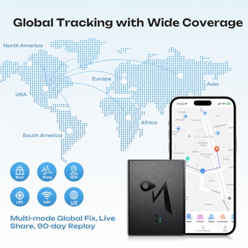 CXK GPS Tracker for Vehicles, Up to 6-Month Battery 4G LTE Tracker for Car with Strong Magnetic 90-Day Location History, Global Coverage Real-Time Tracker Device for Vehicles Subscription Needed - image 3