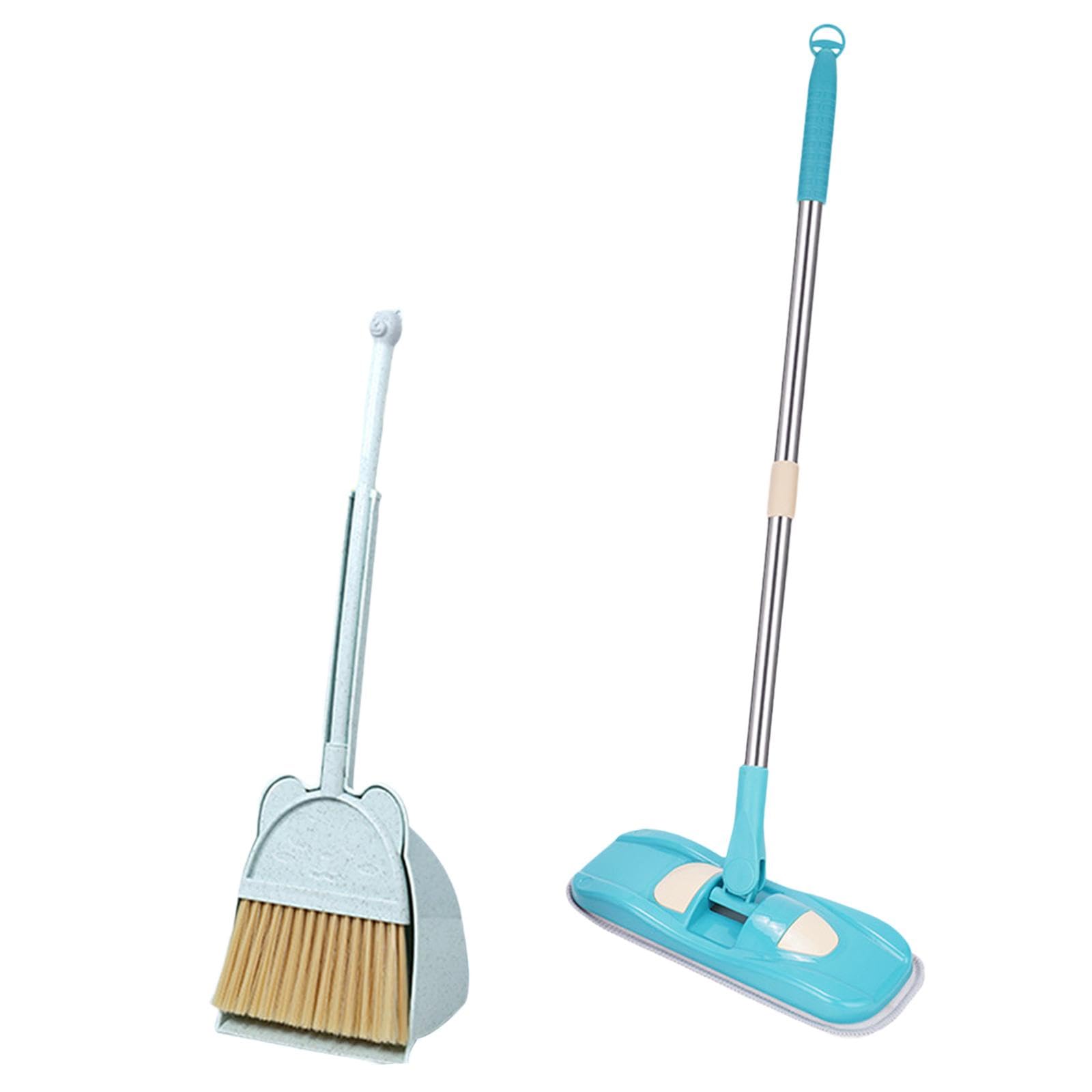Sharplace Set di Giocattoli per Le Pulizie per Bambini, Set per I più Piccoli, Regali di Natale, Giochi di Ruolo, Piccolo Set di Aiutanti Domestici per Bambini, Blu