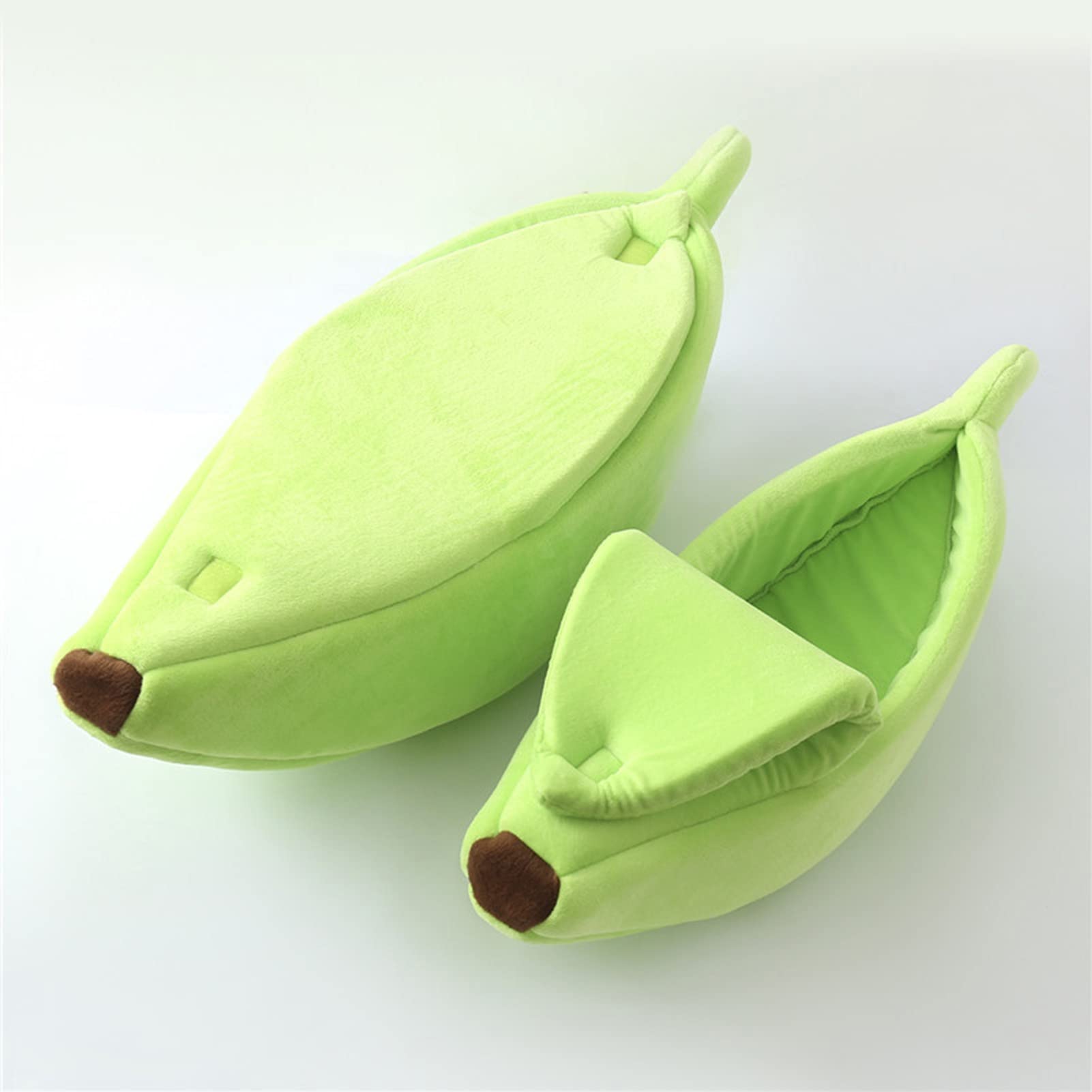 AOKID Banana Shape Dog Bed Cat Beds for Indoor Cats Super Soft Cozy Pet Bed for Small Cats