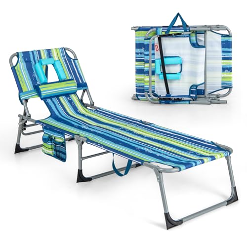 Goplus Folding Tanning Chair