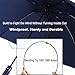 LANBRELLA Umbrella Large Size Reverse Compact Umbrella Windproof Folding Umbrella Auto open close 10 ribs - Navy Blue