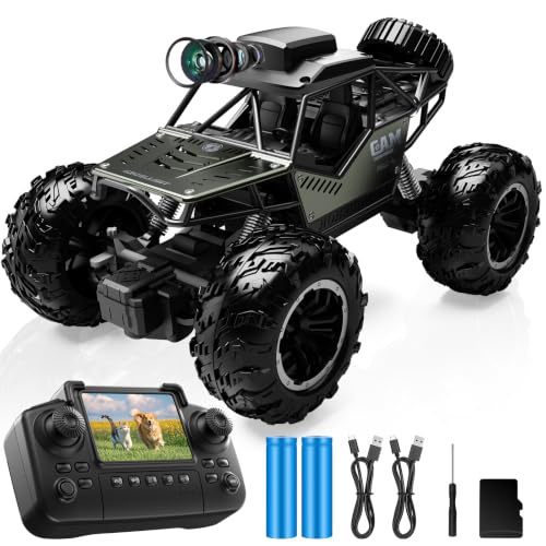 FPV RC Car with Camera,1:18 Offroad Remote Control Car for K