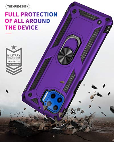 Coque Motorola One 5G rigide silicone antichoc avec film écran UW